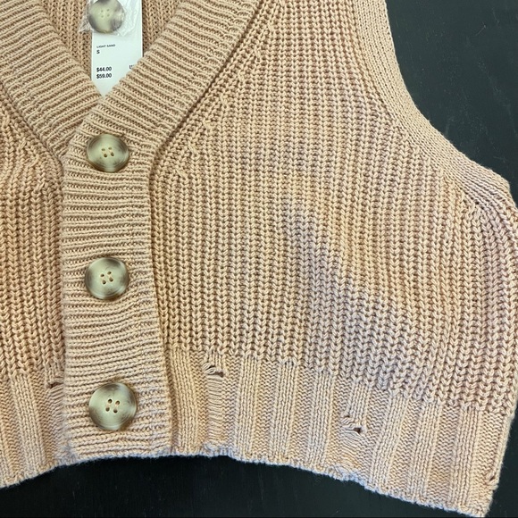 NWT🤩Urban Outfitters Mona Sweater Vest - Picture 5 of 8